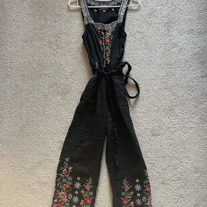 Johnny Was Floral Jumpsuit